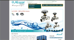 Desktop Screenshot of masconvalves.com